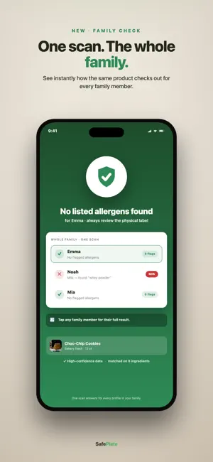 SafePlate: Food Safety Scanner screenshot 1