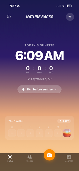 Sunsets Reminder Screenshot 2 of 3