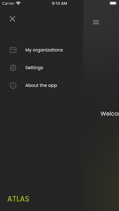 ATLAS Access Screenshot