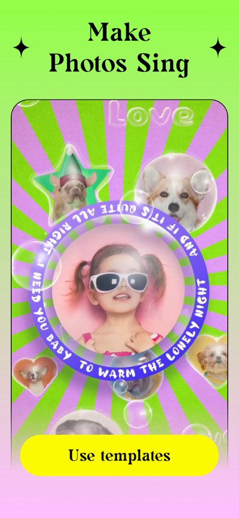 Ritmo Video: AI Video Generate - Transform static images into dynamic videos, adding vibrant backgrounds and lyrical overlays to make any photo "sing" with rhythm.