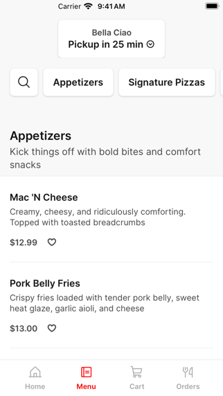 App screenshot