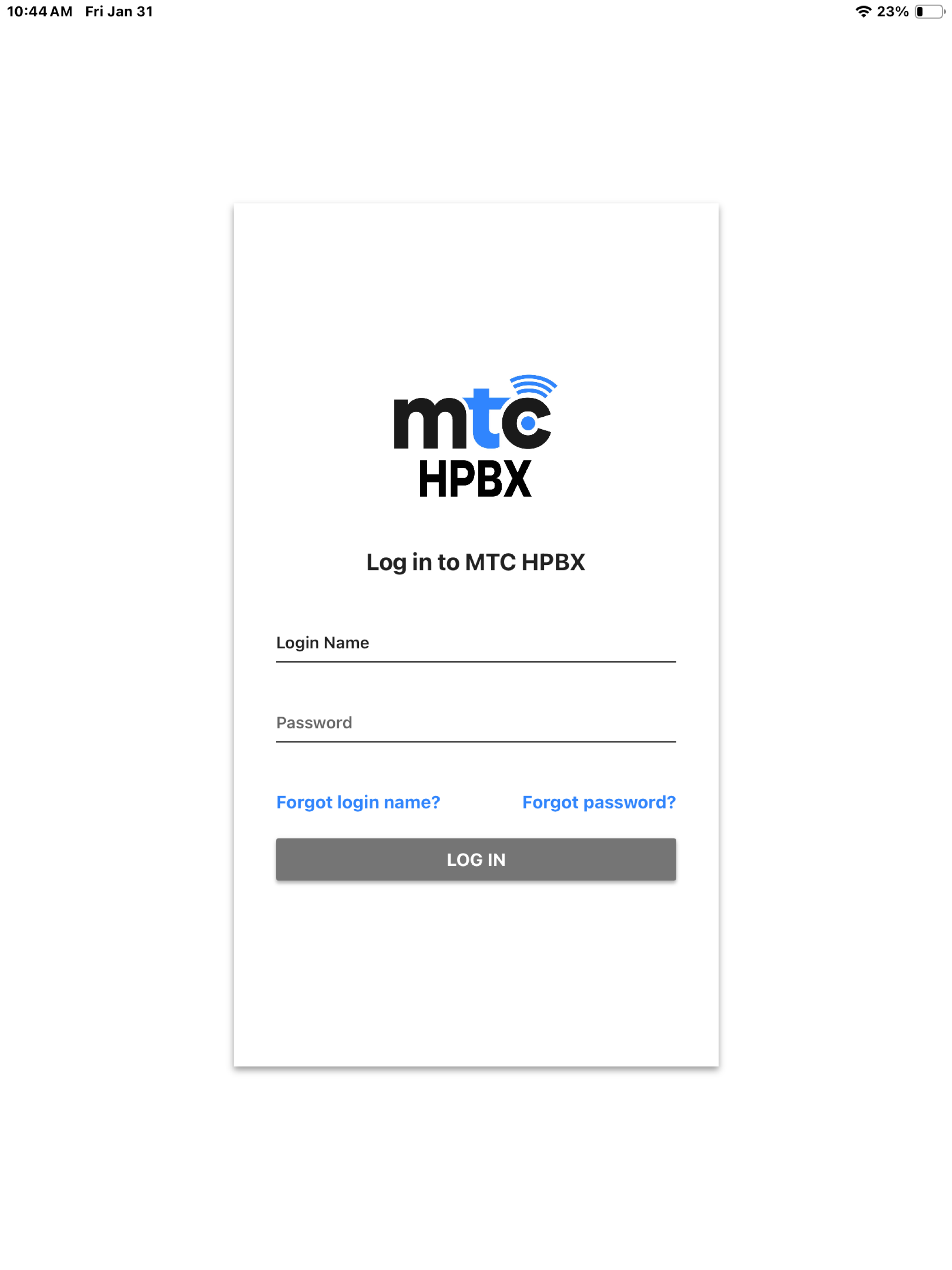 MTC HPBX