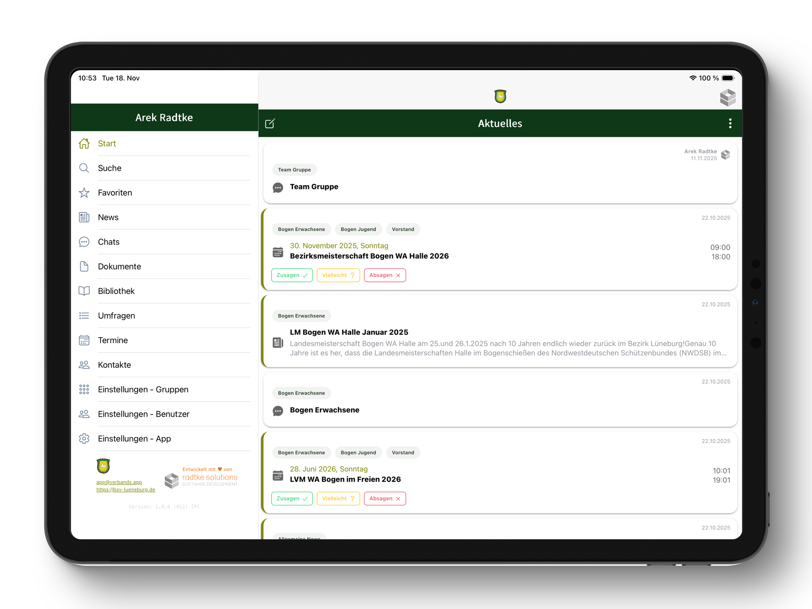 BSV Lüneburg screenshot 4