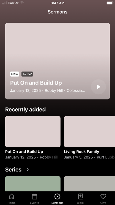 Living Rock Church Gillette Screenshot