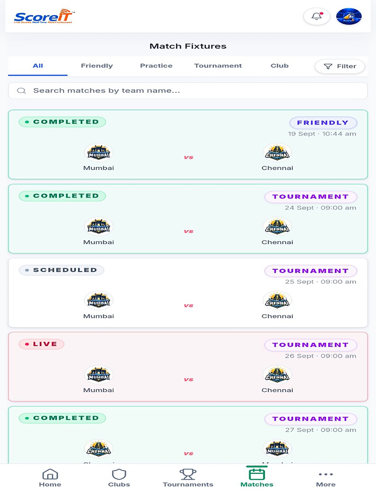 Screenshot 10 of ScoreITPlay