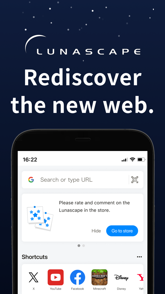 #1. Lunascape Browser (iOS) 由: Lunascape Corporation