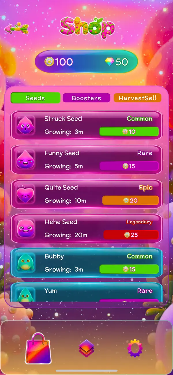 #3. BloomBeasts (iOS) By: Hudenko Lyudmyla