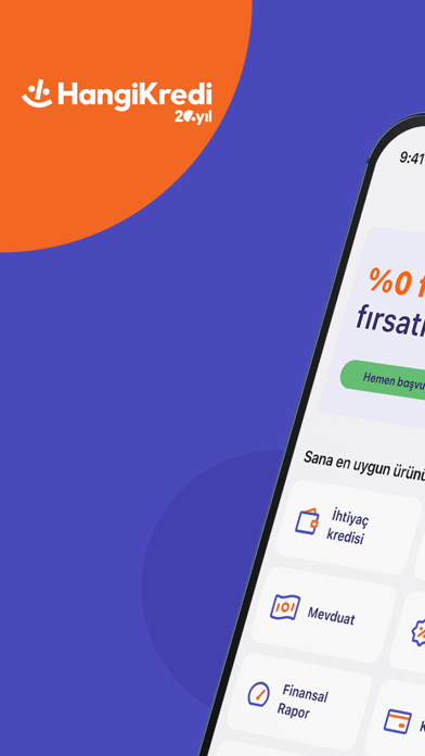 HangiKredi - Finansal Asistan iPhone screenshot 1 - Finance app