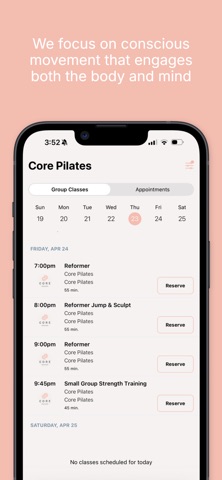 Core Pilates OKC Screenshot 3 of 4