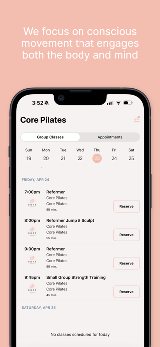 Core Pilates OKC Screenshot 3 of 4