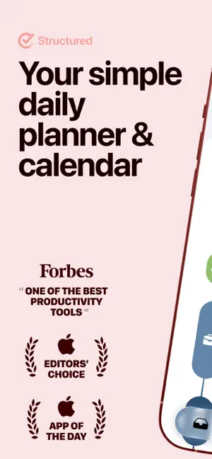 Screenshot 1 of Structured – Daily Planner 4.4.2