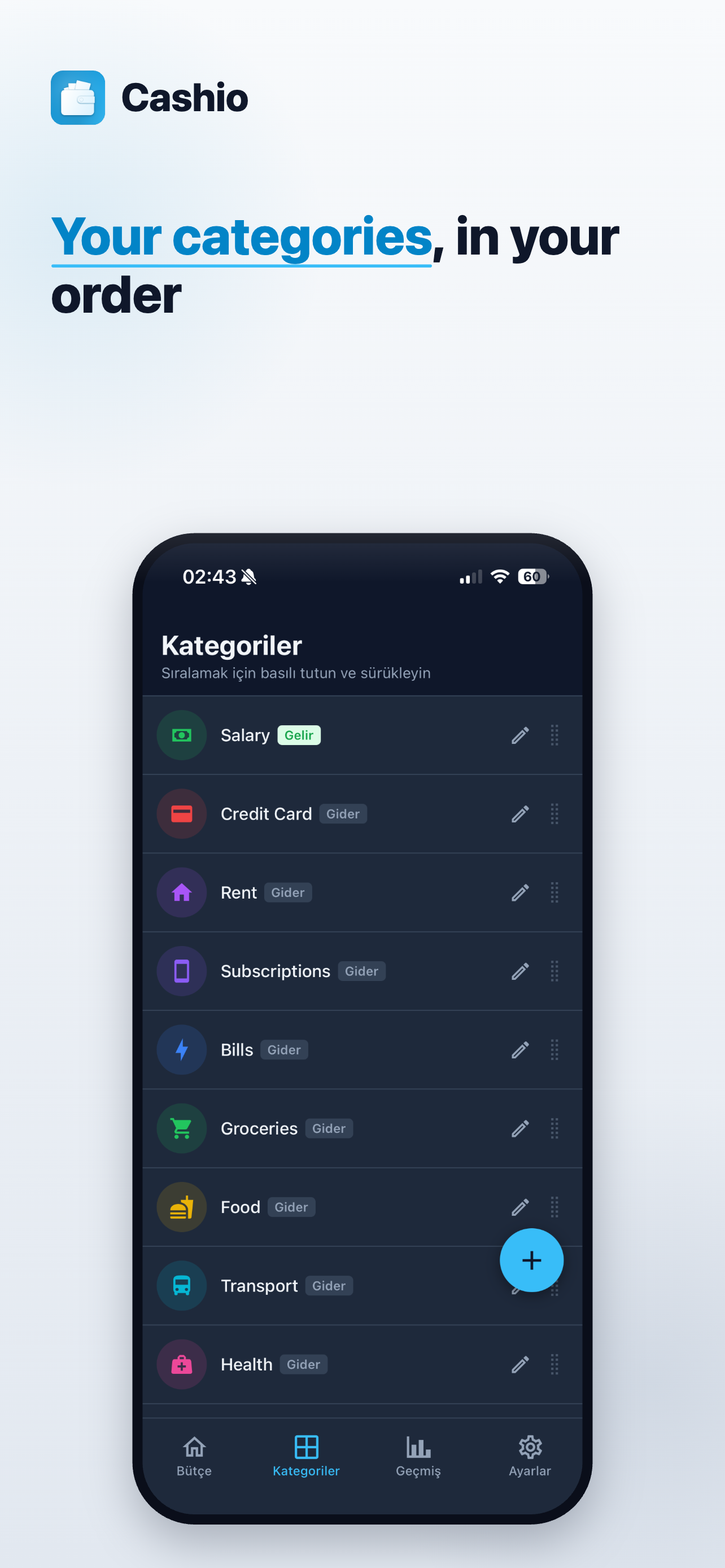 Cashio - Budget Planner screenshot 3