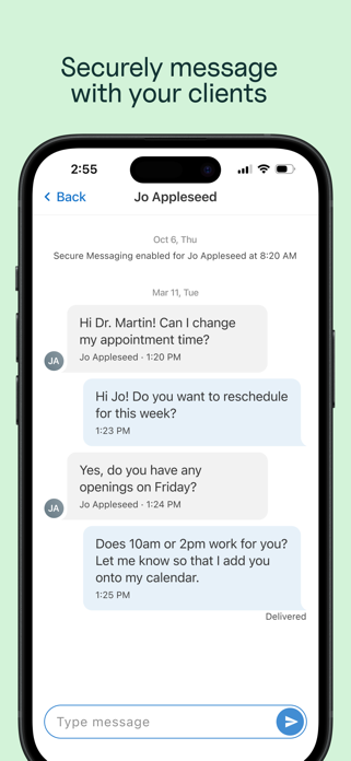 SimplePractice for Clinicians Screenshot 9 of 10