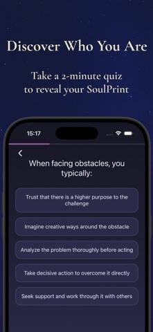 SoulPrint - Insight Oracle iPhone screenshot