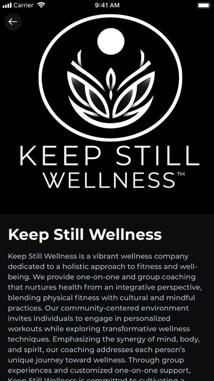 Keep Still Wellness screenshot-6