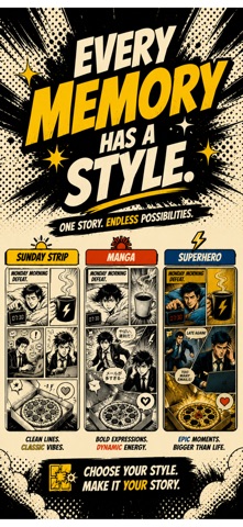Striply: AI Comic Story screenshot