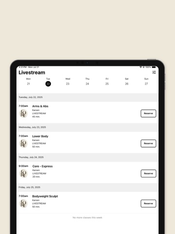 CORE by karsen iPad screenshot