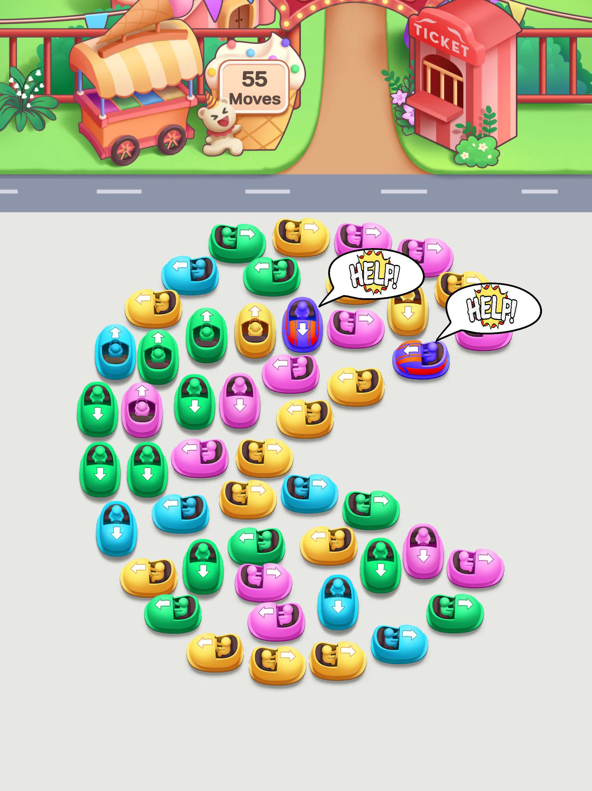 Bumper Car Amusement park screenshot 17