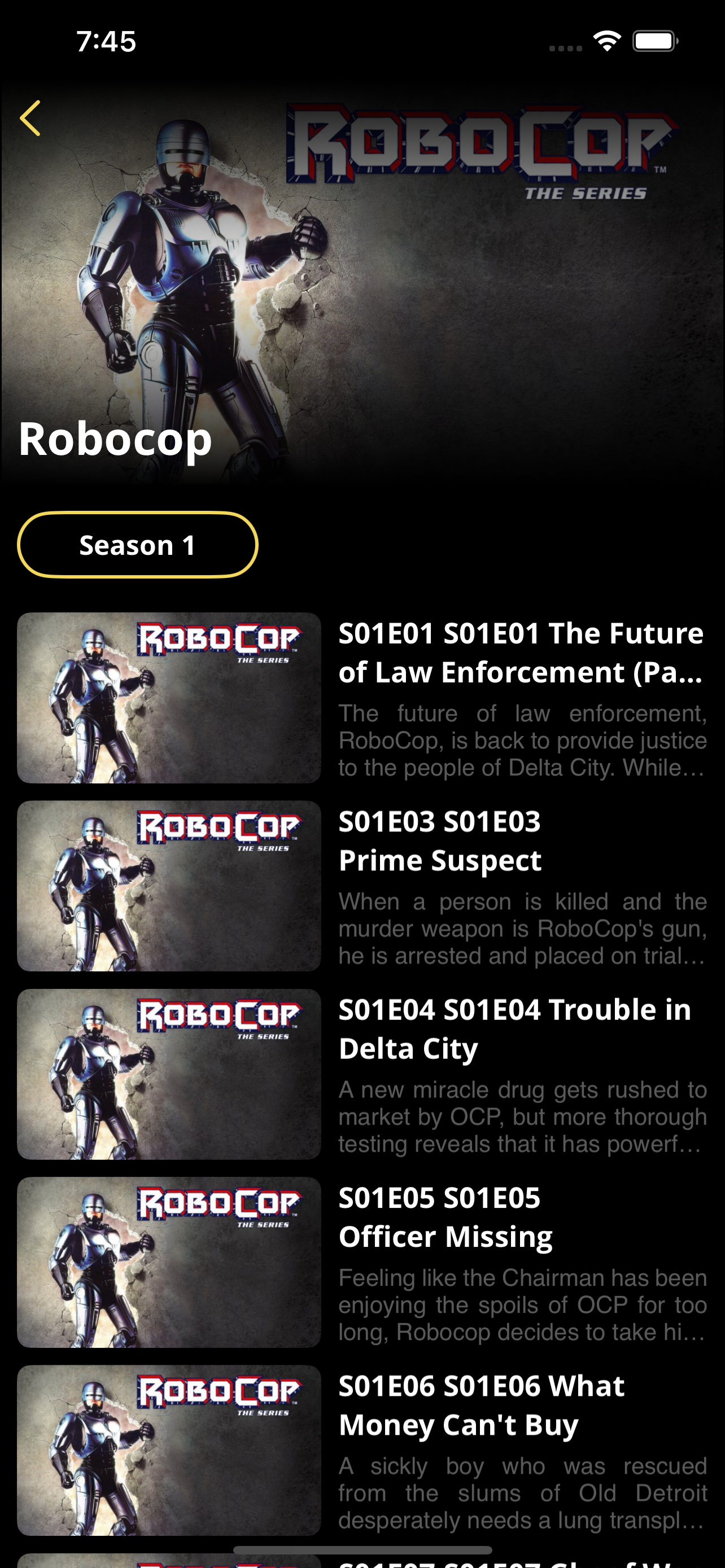 Cult Movie Channel screenshot 4
