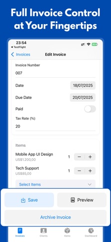 Invoice Maker: Bills, Receipts Screenshot 4 of 5