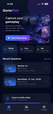 Game Reel screenshot