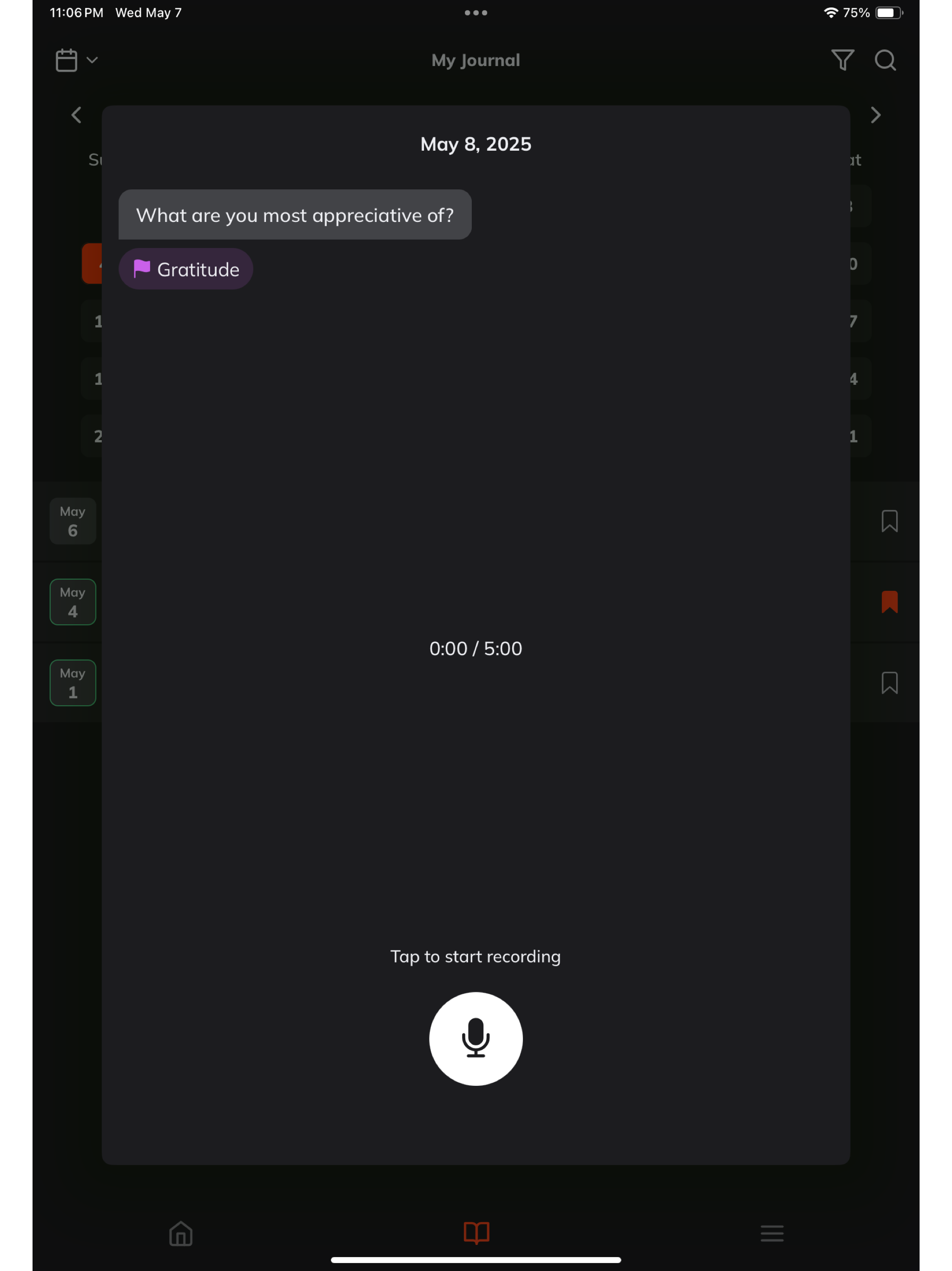 Minute - Audio Journal screenshot 12