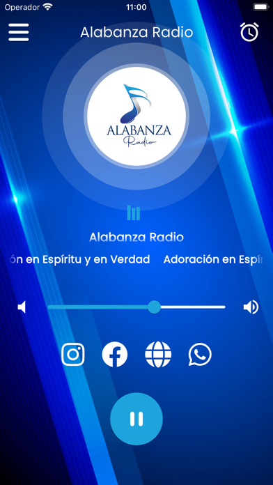 Alabanza Radio Screenshot