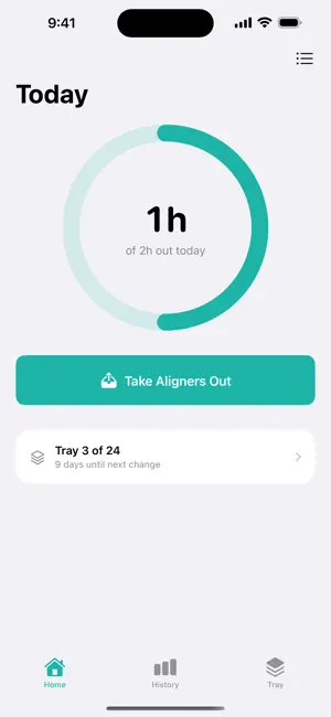 TraySwitch — Aligner Timer screenshot 1