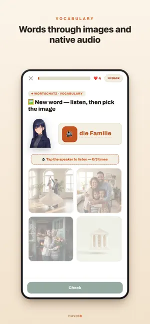 Nuvora: Learn German A1-B2 screenshot 3