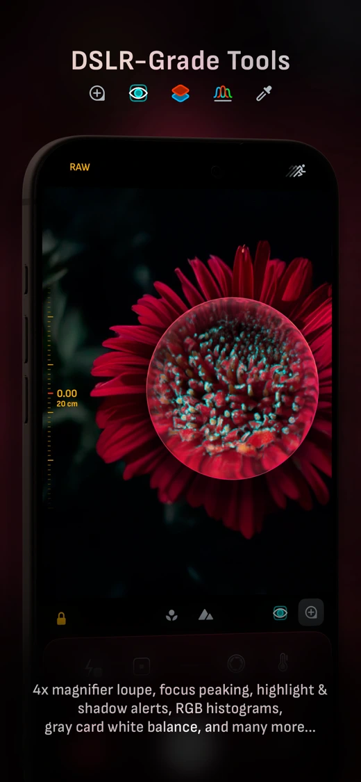 Camera M - Pro Manual Camera screenshot 4