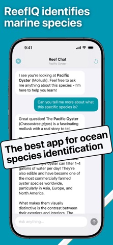 Reef Life Identifier: ReefIQ iPhone screenshot
