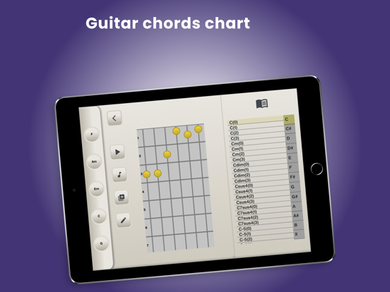 Virtual Guitar - Play Guitar iPad screenshot