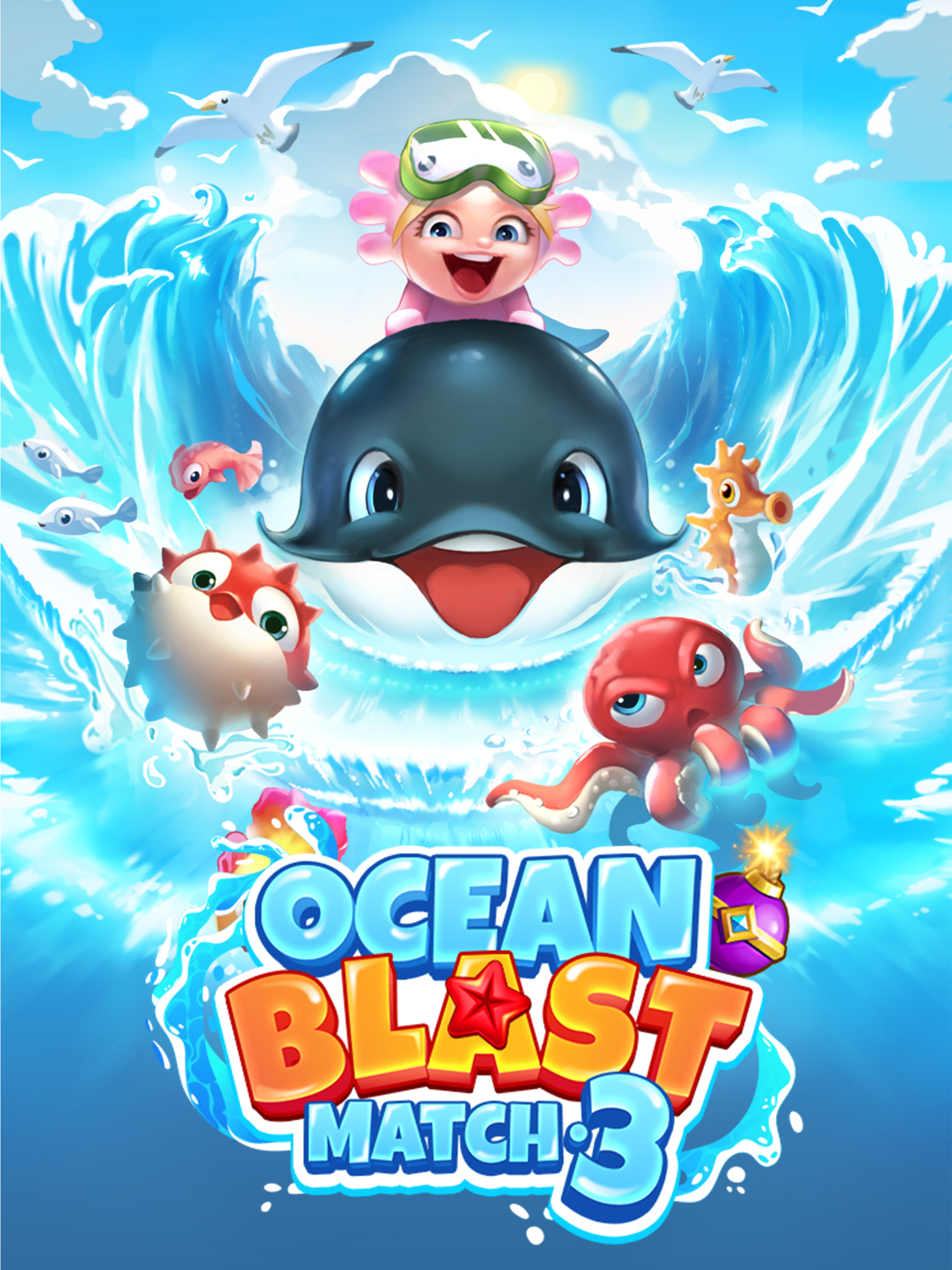 Ocean Blast: Match 3 Puzzle screenshot 8