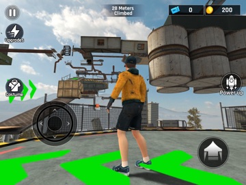 Going Up Rooftop - Parkour 3D iPad screenshot