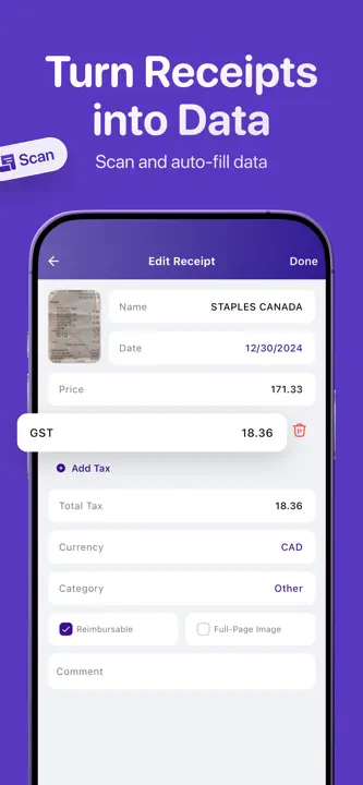 Smart Receipts: Screenshot 4 von 7
