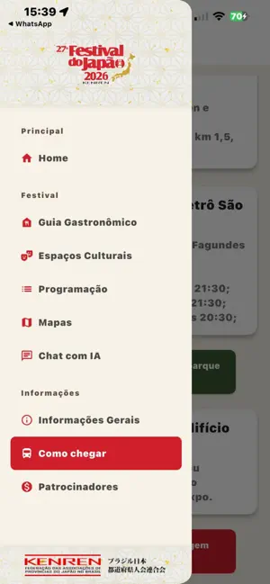 Guia do Festival do Japão iPhone screenshot 2