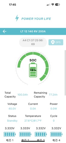 BATTERY BT screenshot