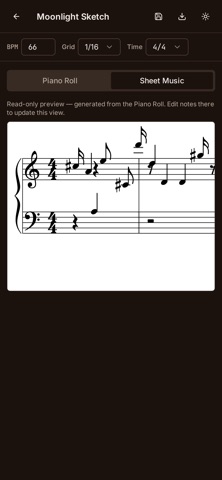 Leopold - Sheet Music & Midi — скриншот 1