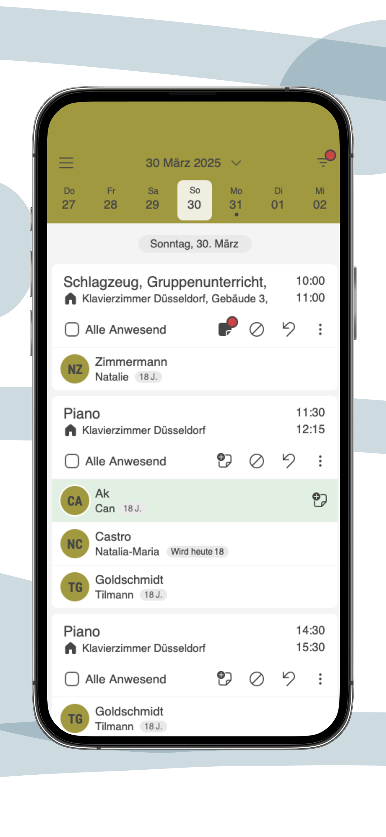 Junge Streicherakademie screenshot 2