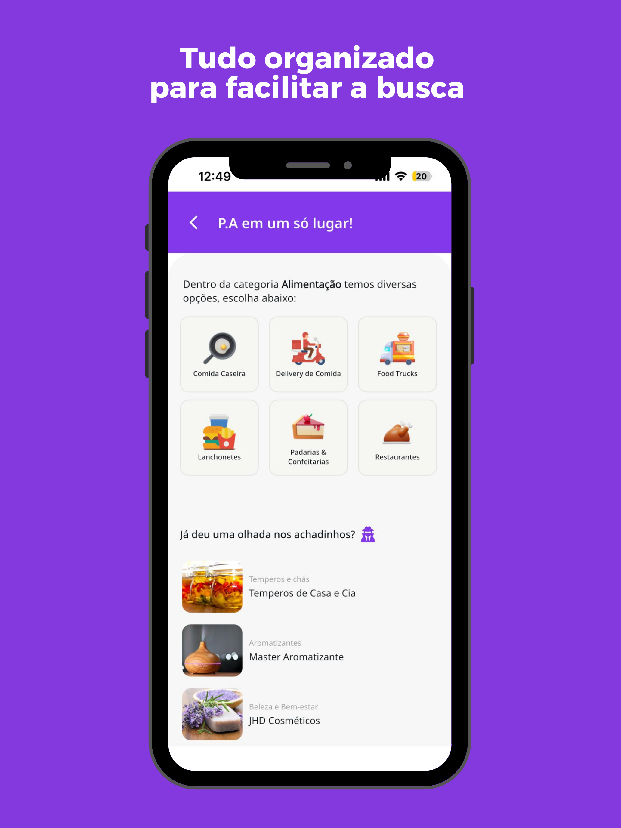 AcheiP.A - O App da Cidade
