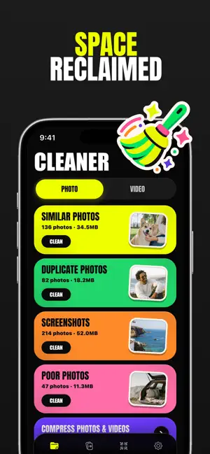 SwipeCleaner: Photo & Video screenshot 1