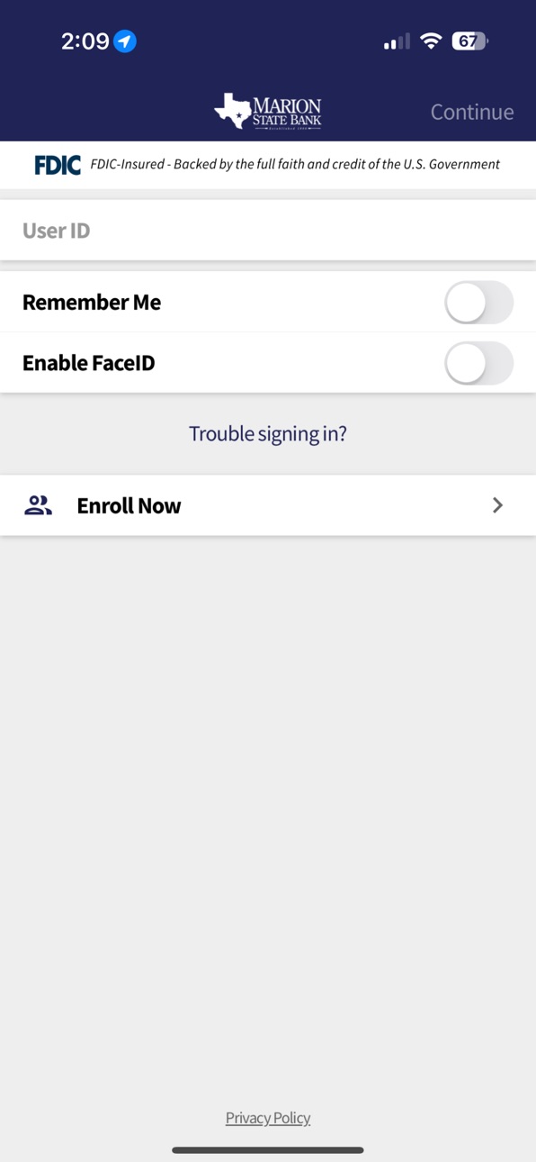 iPhone screenshot