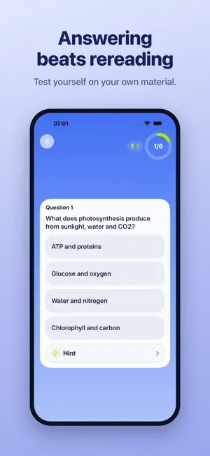 QuizCam: AI Quiz from Notes screenshot 2