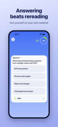 QuizCam: AI Quiz from Notes Screenshot 2 of 5