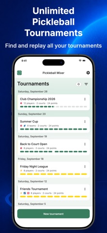 Pickleball Mixer - Generator Screenshot 8 of 8