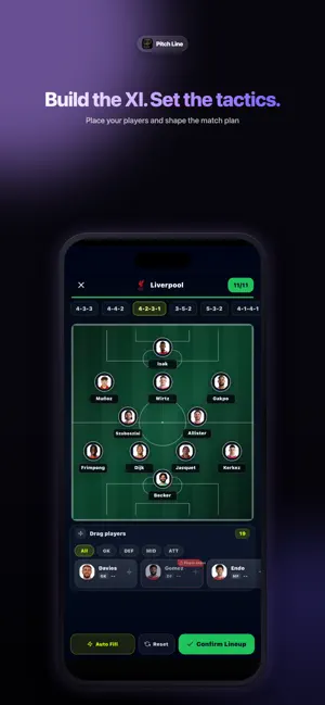 Pitch Line: Live Soccer screenshot 4