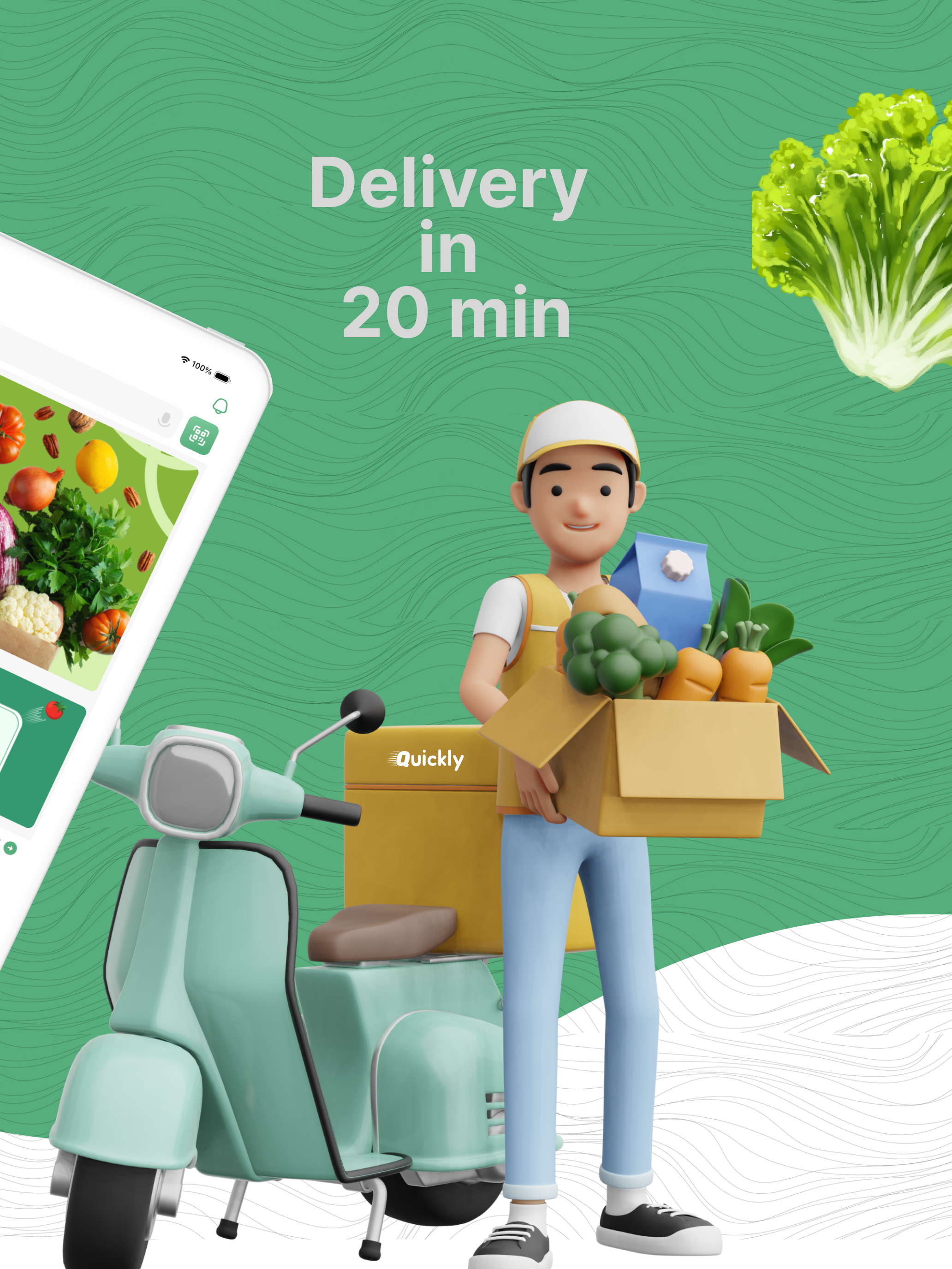 Quickly: Grocery in minutes