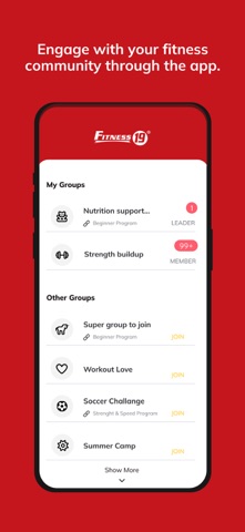 Fitness 19 MI screenshot