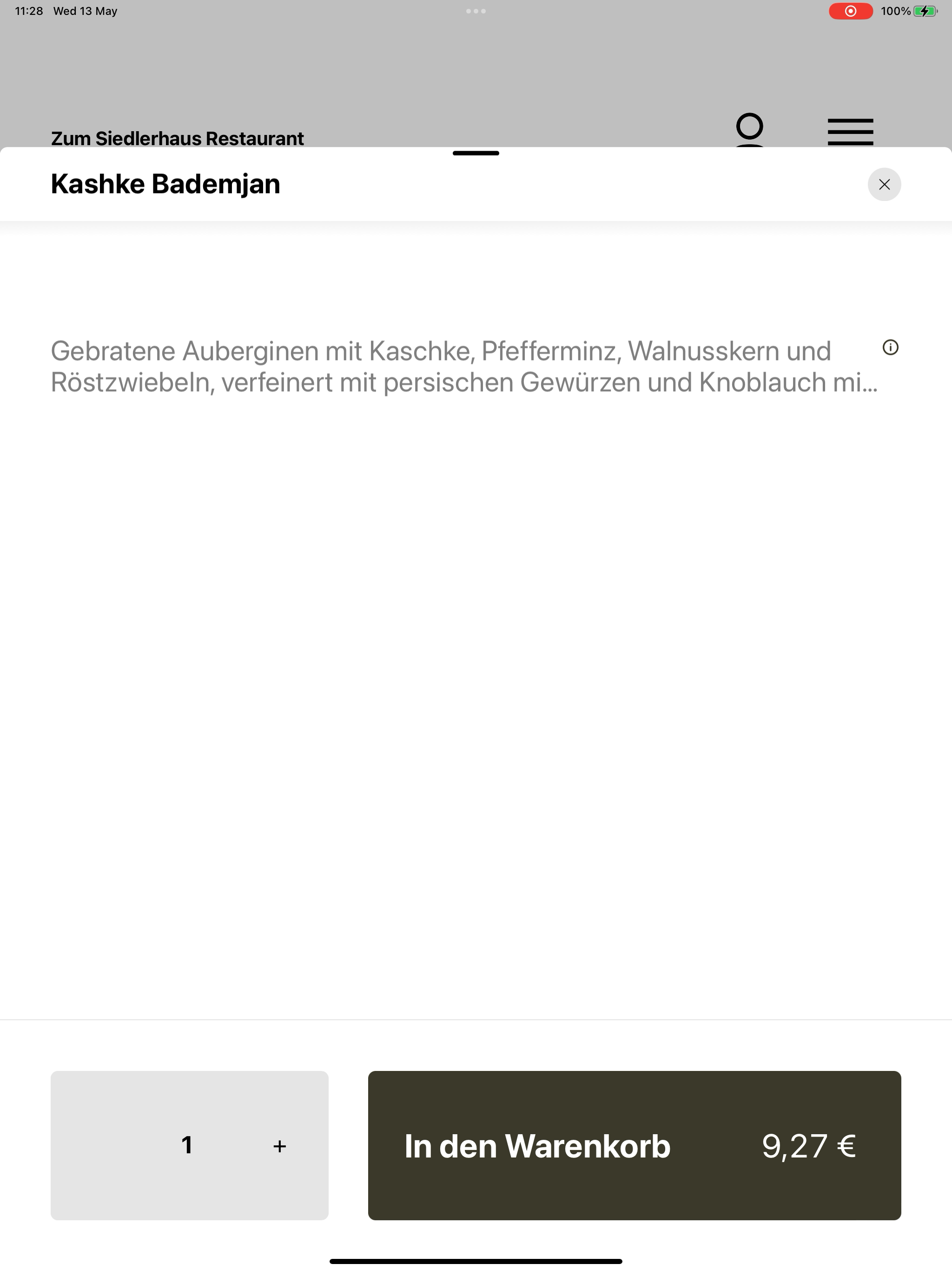 Zum Siedlerhaus Restaurant screenshot 8