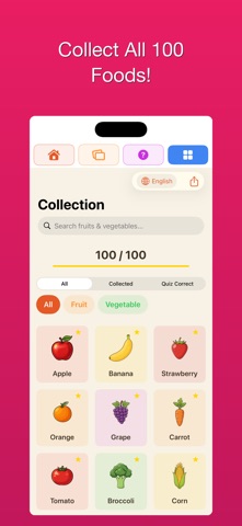 100 Fruits - Fruits & Veggies iPhone screenshot